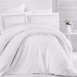 Clasy Stripe Beyaz, 1,5-спальный комплект